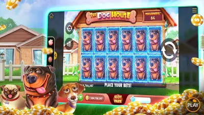 Giao diện sảnh game Hubet